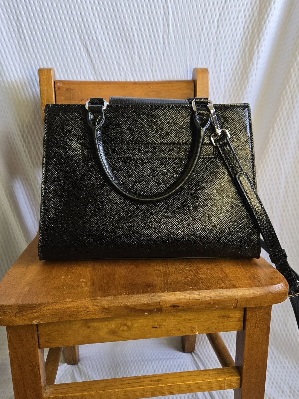 Guess Giana Glitter Satchel